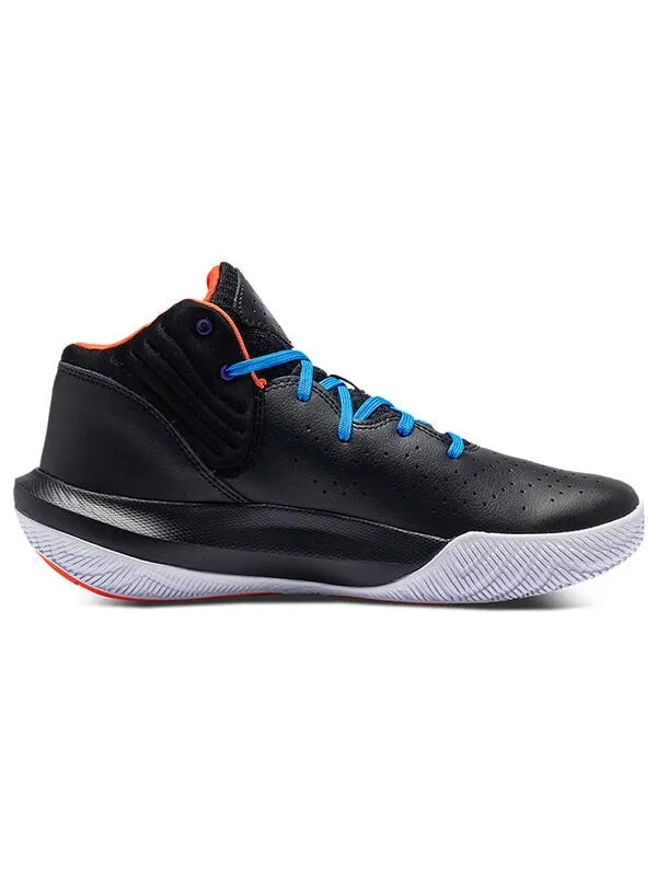 Кроссовки jet 21 'black blue orange' Under Armour — изображение 3 из 4, черный/синий/оранжевый