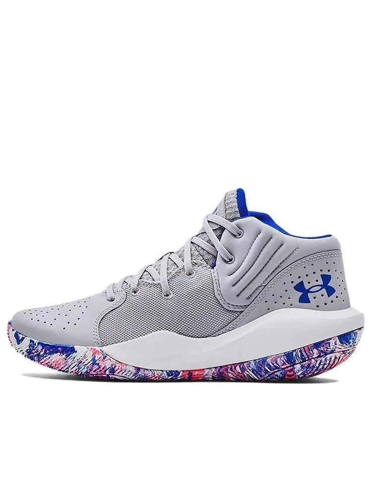 Кроссовки Under Armour Jet 21 'Grey Royal Blue' — изображение 1 из 5, серый