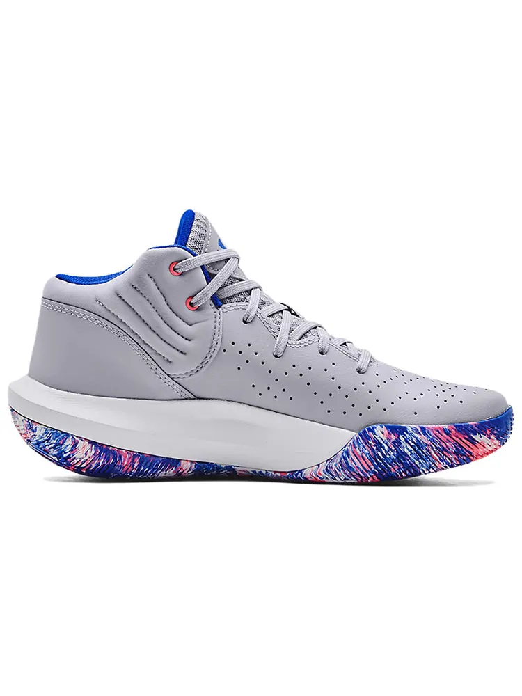 Кроссовки Under Armour Jet 21 'Grey Royal Blue' — изображение 2 из 5, серый