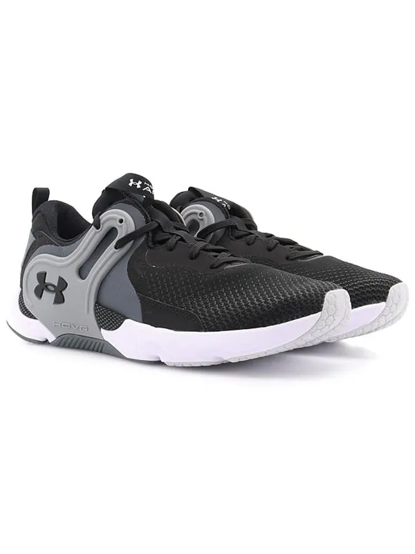 Кроссовки hovr apex 3 'black halo grey' Under Armour — изображение 3 из 4, серый/черный