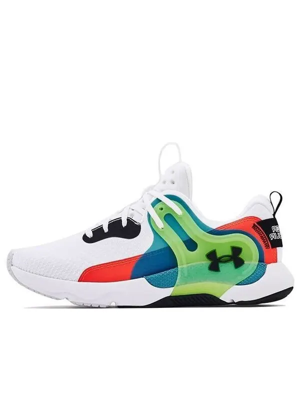 Кроссовки hovr apex 3 running shoes white/green Under Armour — изображение 1 из 4, белый/зеленый