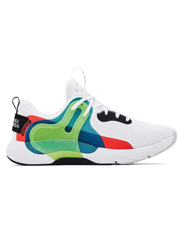 Кроссовки hovr apex 3 running shoes white/green Under Armour — изображение 2 из 4, белый/зеленый