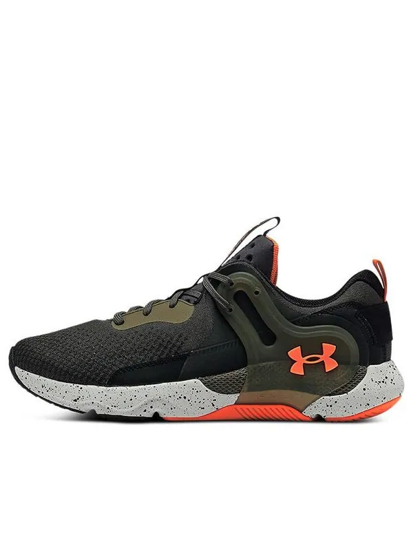 Кроссовки hovr apex 3 'jet grey' Under Armour — изображение 1 из 4, оливковый зеленый