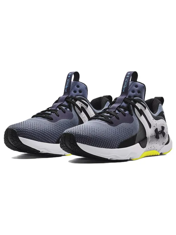 Кроссовки hovr apex 3 'aurora purple yellow' Under Armour — изображение 3 из 4, фиолетовый/белый