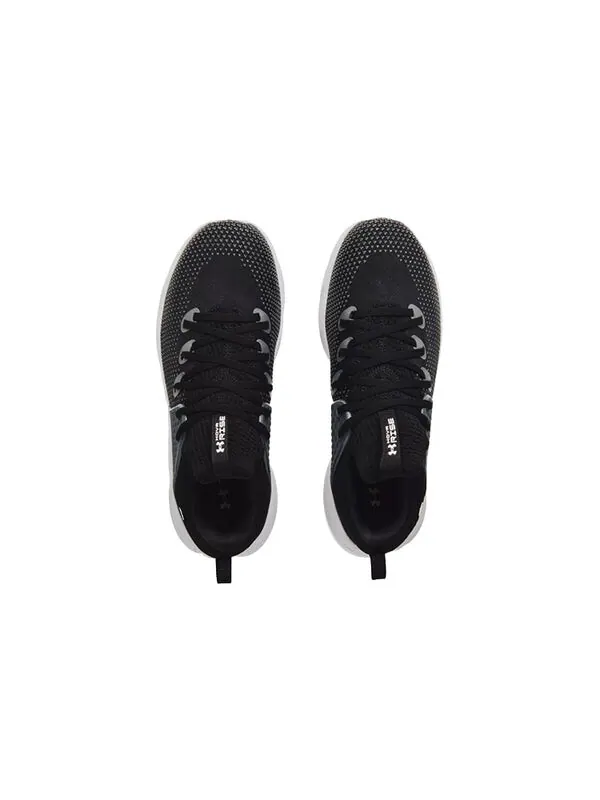 Кроссовки hovr rise 3 'black halo grey' Under Armour — изображение 3 из 4, черный/белый