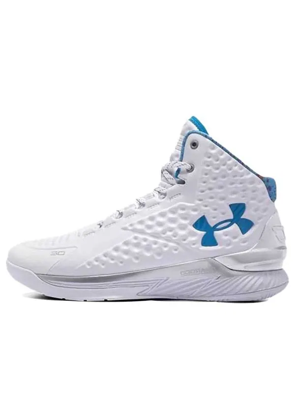 Кроссовки curry 1 'splash party' 2021 Under Armour — изображение 1 из 4, белый/синий