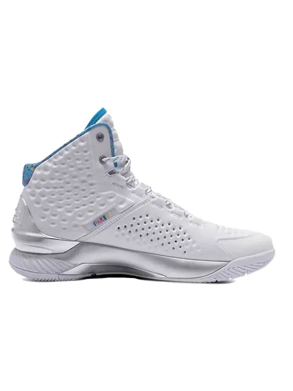 Кроссовки curry 1 'splash party' 2021 Under Armour — изображение 2 из 4, белый/синий