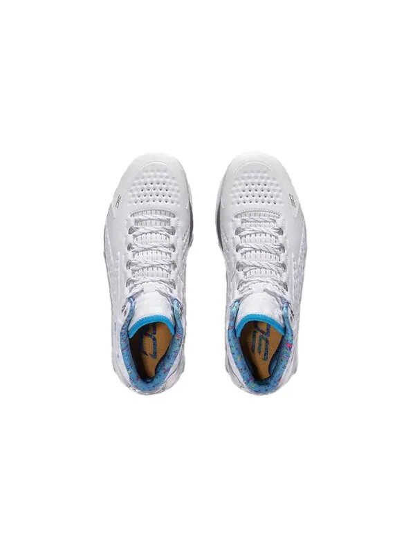 Кроссовки curry 1 'splash party' 2021 Under Armour — изображение 4 из 4, белый/синий