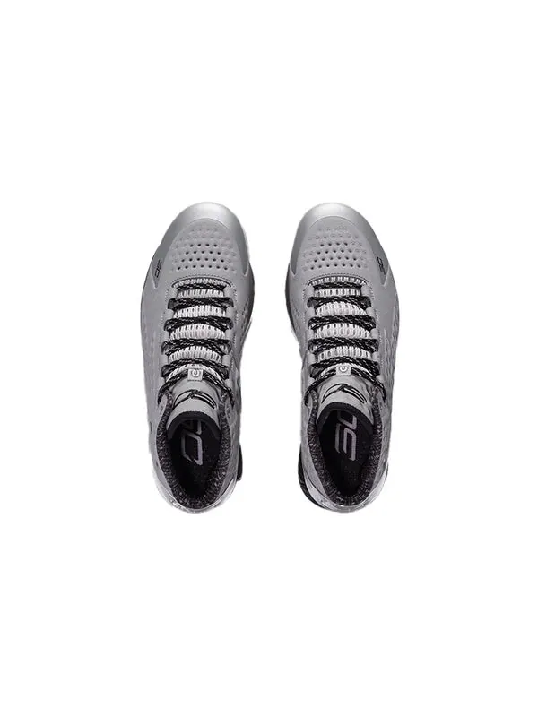 Кроссовки curry 1 rflct 'the inventor' Under Armour — изображение 4 из 4, золотисто-серебристый