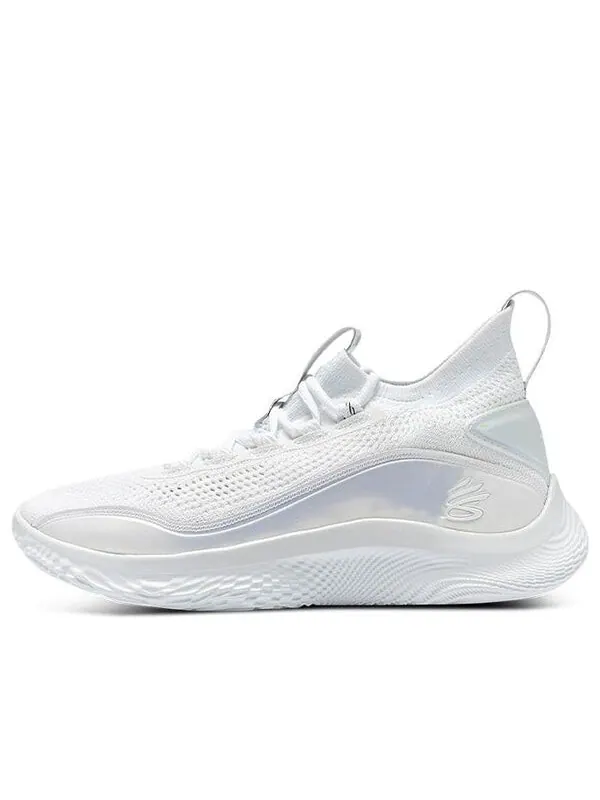 Кроссовки curry flow 8 'white iridescent' Under Armour — изображение 1 из 4, белый