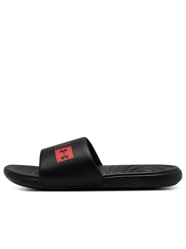 Тапочки ansa graphic slide 'black beta' Under Armour