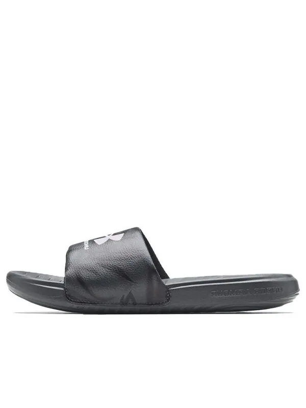 Тапочки ansa graphic slipper black Under Armour