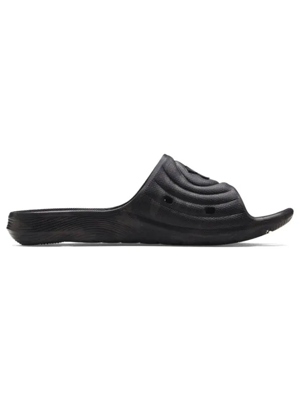 Тапочки locker slides 'black jet grey' Under Armour — изображение 3 из 4, черный/серый