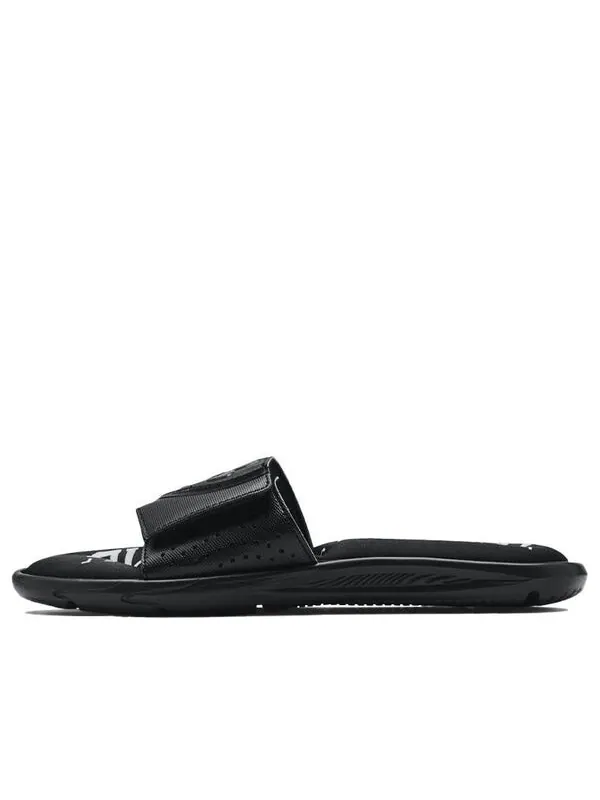 Тапочки ignite 6 graphic strap slide 'black' Under Armour