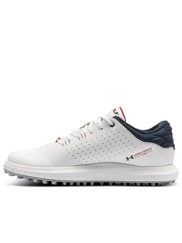 Кроссовки draw sport spikeless running shoes wide e white Under Armour — изображение 1 из 4, белый