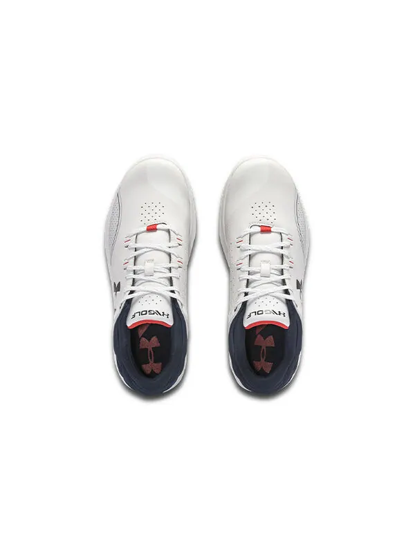 Кроссовки draw sport spikeless running shoes wide e white Under Armour — изображение 4 из 4, белый
