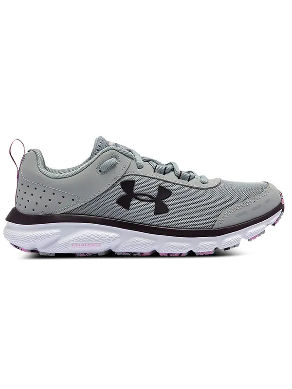 Кроссовки charged assert 8 marble 'grey' Under Armour — изображение 2 из 4, серый/белый