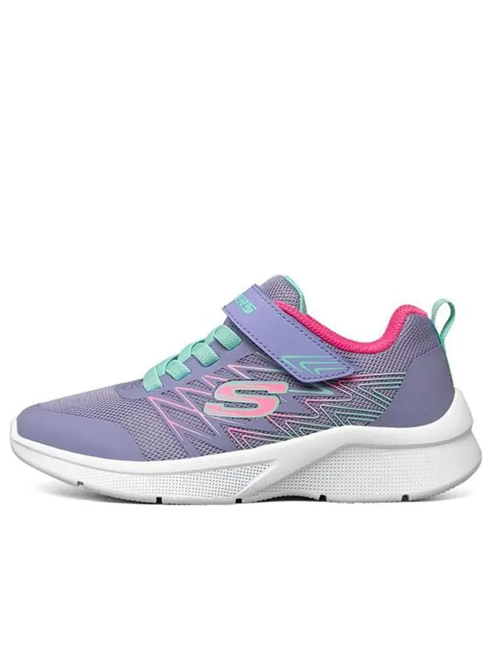 Беговые кроссовки Skechers Microspec K Purple — изображение 1 из 5, фиолетовый