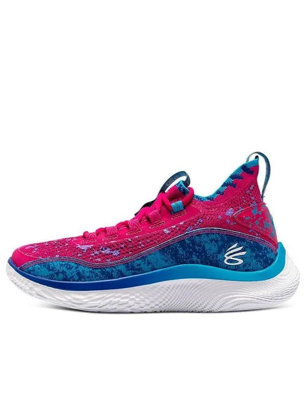 Кроссовки curry flow 8 'pi day' Under Armour — изображение 1 из 4, розовый/синий