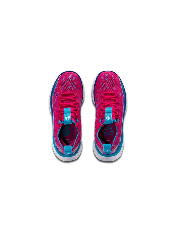 Кроссовки curry flow 8 'pi day' Under Armour — изображение 4 из 4, розовый/синий