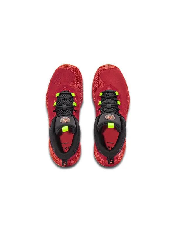 Кроссовки curry hovr splash red Under Armour — изображение 3 из 4, красный