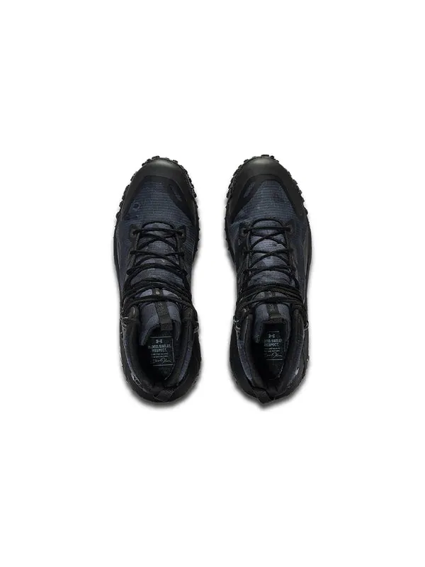 Кроссовки project rock x hovr dawn boot 'black' Under Armour — изображение 4 из 4, черный/синий