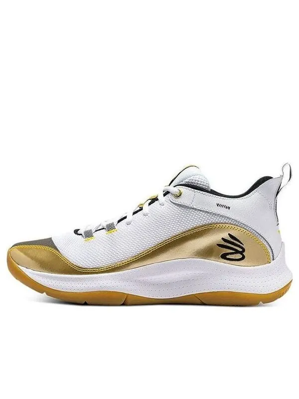 Кроссовки 3z5 nm 'white metallic gold' Under Armour — изображение 1 из 4, белый/золотистый