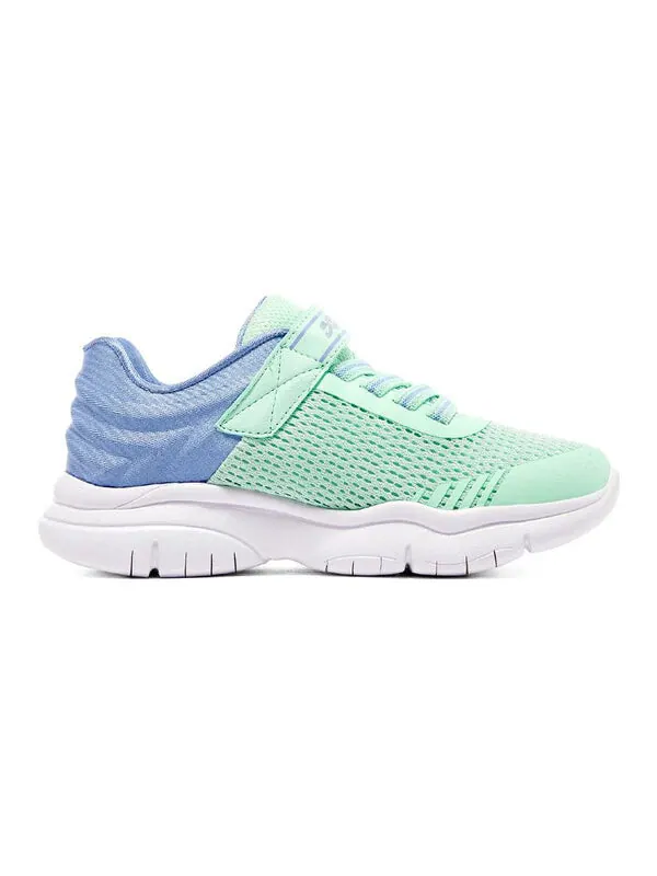 Кроссовки flex blast 'blue mint' Skechers — изображение 2 из 4, зеленый/синий/белый