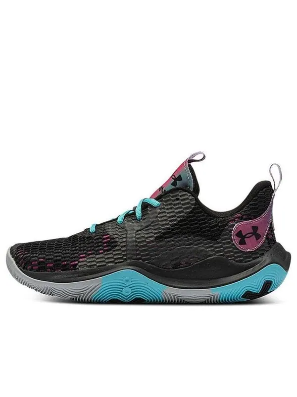 Кроссовки spawn 3 clrshft 'black' Under Armour — изображение 1 из 4, черный/серый/синий