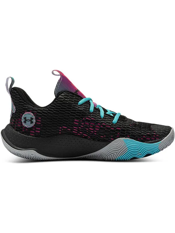 Кроссовки spawn 3 clrshft 'black' Under Armour — изображение 2 из 4, черный/серый/синий