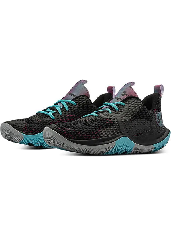 Кроссовки spawn 3 clrshft 'black' Under Armour — изображение 3 из 4, черный/серый/синий