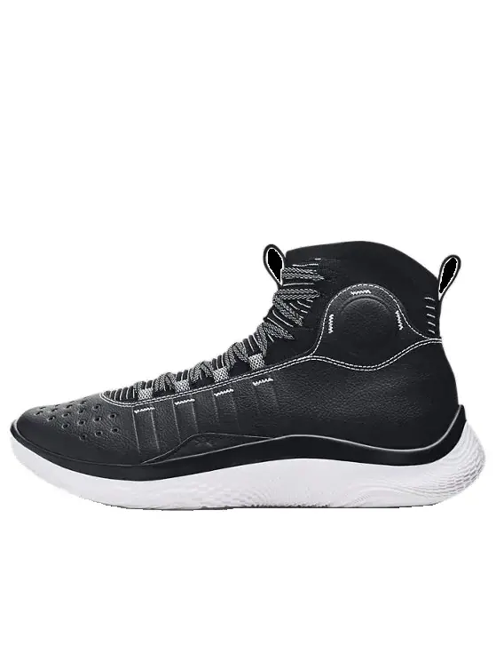 Кроссовки curry 4 flotro 'black halo grey' Under Armour — изображение 1 из 4, черный/серый/белый