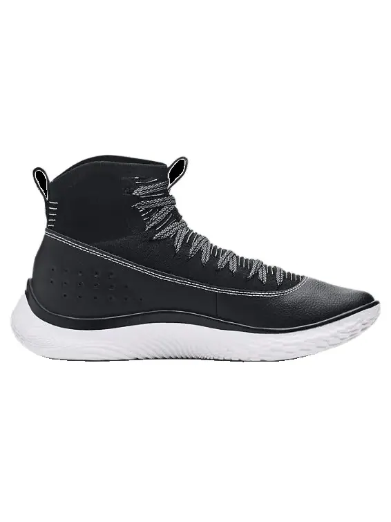 Кроссовки curry 4 flotro 'black halo grey' Under Armour — изображение 2 из 4, черный/серый/белый