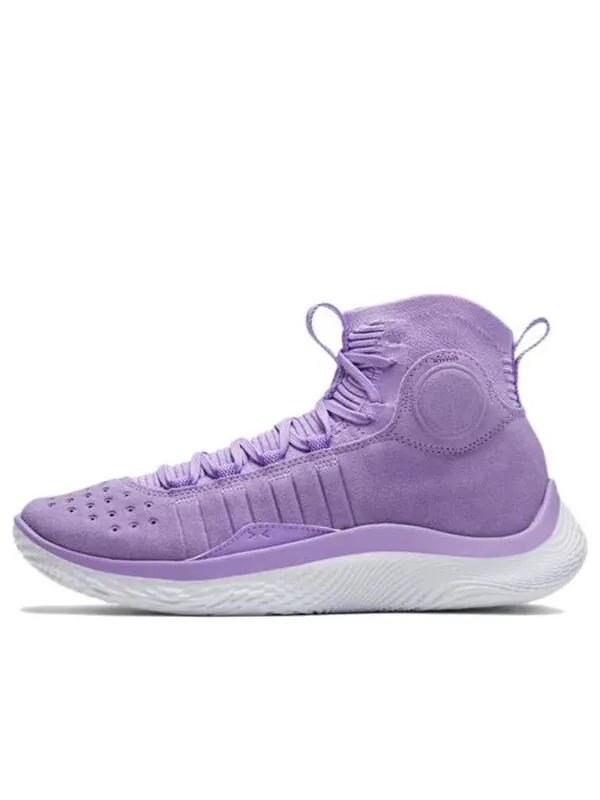 Кроссовки curry 4 flotro 'vivid purple' Under Armour — изображение 1 из 4, фиолетовый