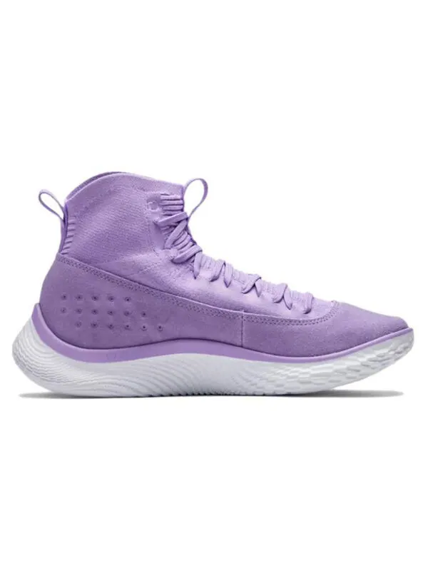 Кроссовки curry 4 flotro 'vivid purple' Under Armour — изображение 2 из 4, фиолетовый