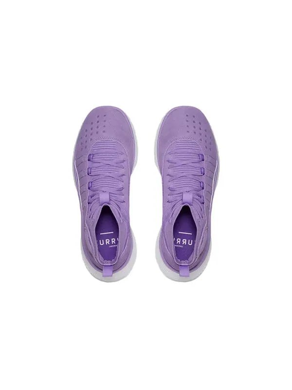 Кроссовки curry 4 flotro 'vivid purple' Under Armour — изображение 4 из 4, фиолетовый