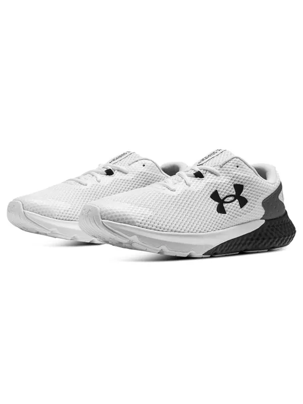 Кроссовки charged rogue 3 'white black' Under Armour — изображение 3 из 4, белый/черный