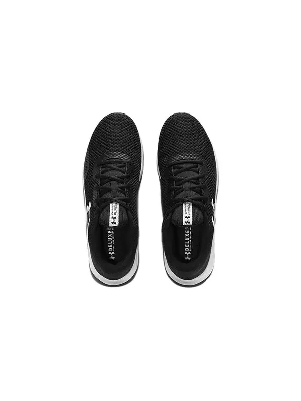 Кроссовки charged pursuit 3 'black white' Under Armour — изображение 4 из 4, черный/белый