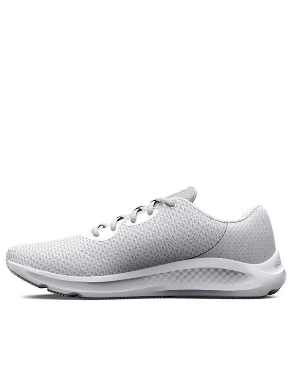 Кроссовки charged pursuit 3 running shoes 'grey white' Under Armour — изображение 1 из 4, серый/белый