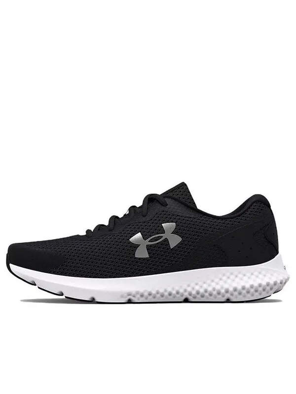 Кроссовки charged rogue 3 'black metallic silver' Under Armour — изображение 1 из 4, черный/белый