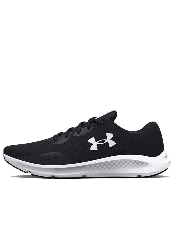 Кроссовки charged pursuit 3 'black white' Under Armour — изображение 1 из 4, черный/белый