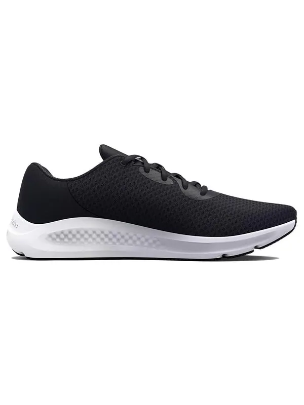 Кроссовки charged pursuit 3 'black white' Under Armour — изображение 2 из 4, черный/белый