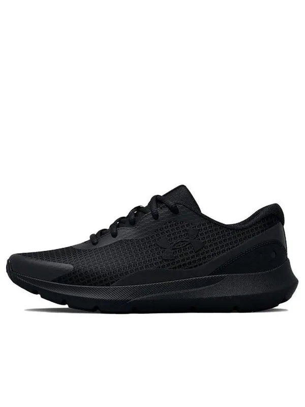 Кроссовки surge 3 'triple black' Under Armour — изображение 1 из 4, черный