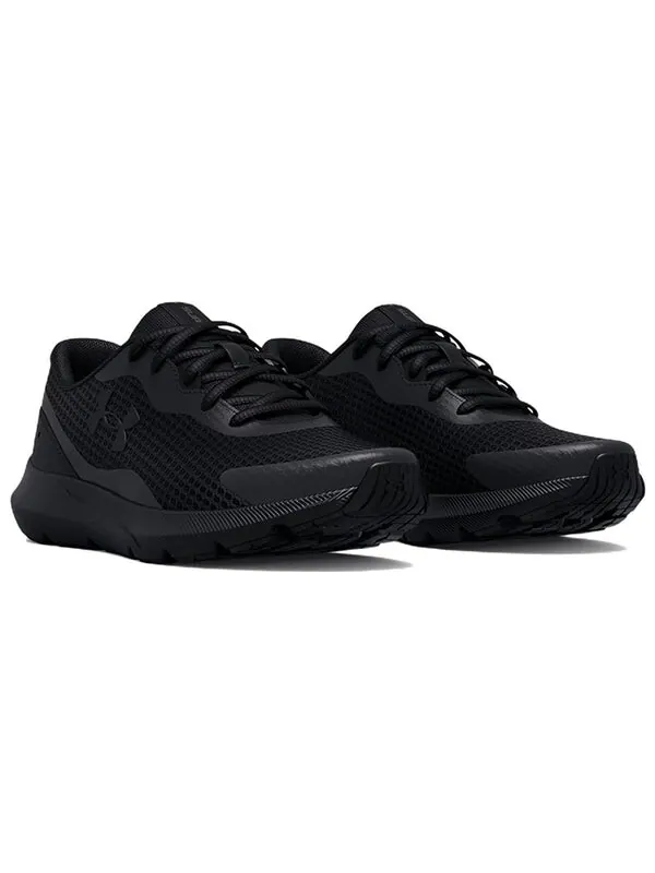 Кроссовки surge 3 'triple black' Under Armour — изображение 3 из 4, черный