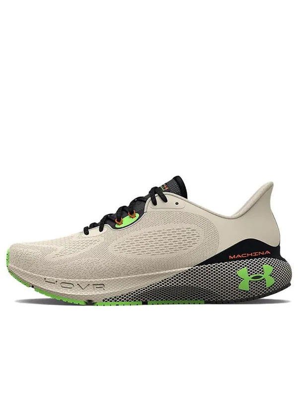 Кроссовки hovr machina 3 'stone jet grey' Under Armour — изображение 1 из 4, серый/зеленый