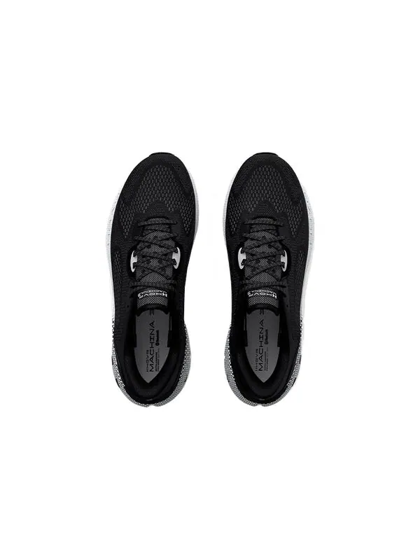 Кроссовки hovr machina 3 'black white' Under Armour — изображение 4 из 4, черный/белый