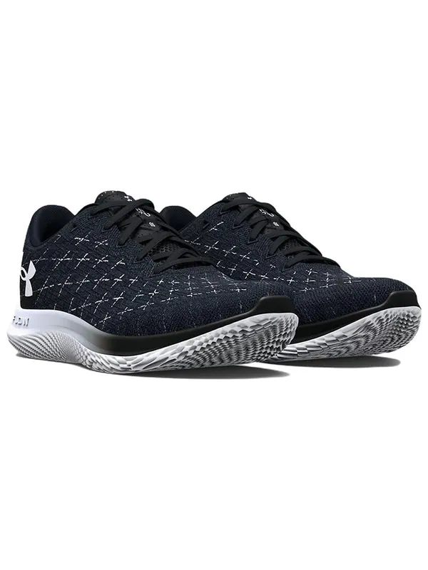 Кроссовки flow velociti wind 'black white' Under Armour — изображение 3 из 4, черный/белый