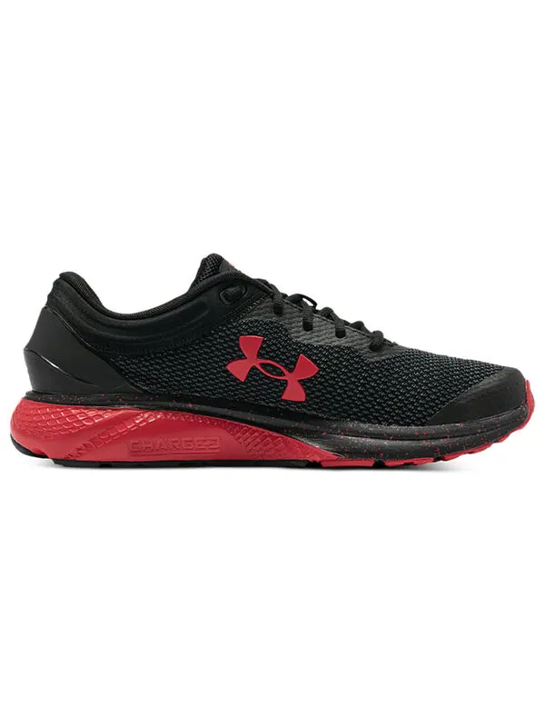 Кроссовки charged escape 3 bl 'black' Under Armour — изображение 2 из 4, черный/красный