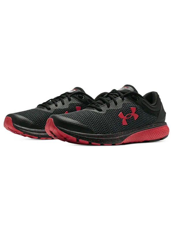 Кроссовки charged escape 3 bl 'black' Under Armour — изображение 3 из 4, черный/красный