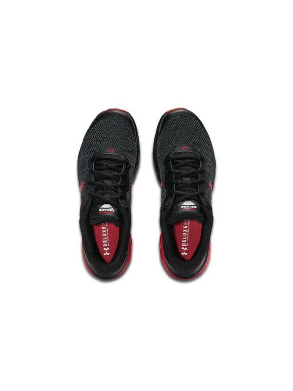 Кроссовки charged escape 3 bl 'black' Under Armour — изображение 4 из 4, черный/красный